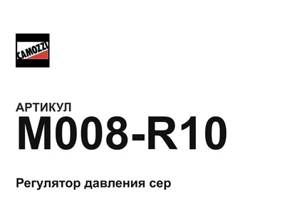 M008R10 Camozzi