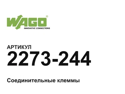 2273244 Wago