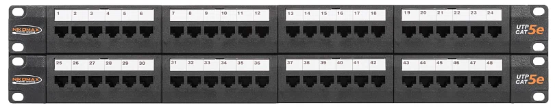 NMC-RP48UD2-2U-BK NIKOMAX Коммутационные панели
