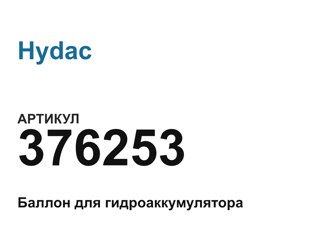 376253 Hydac