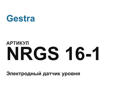 NRGS161 Gestra