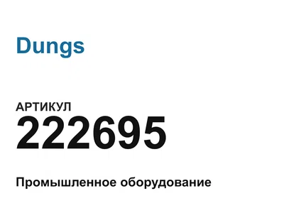 222695 Dungs