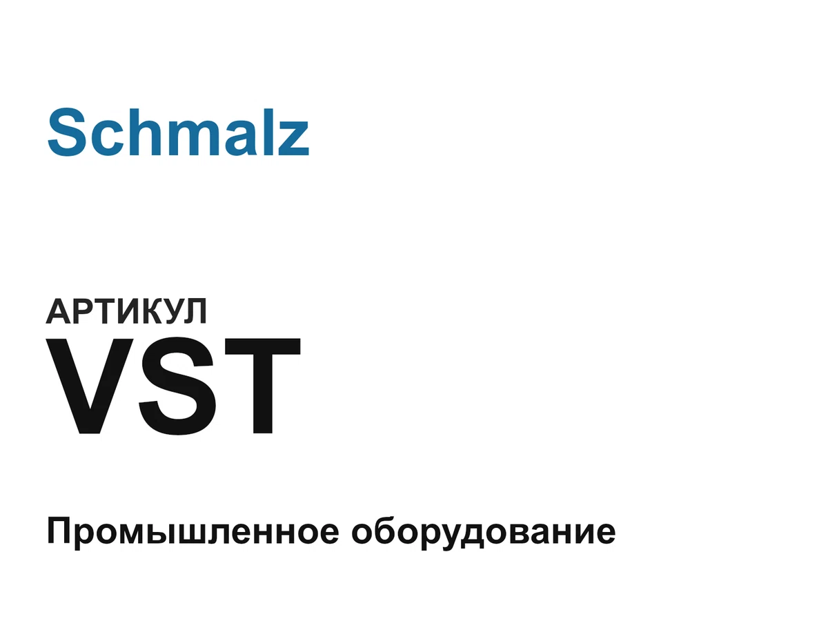VST Schmalz