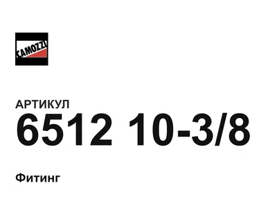 65121038 Camozzi