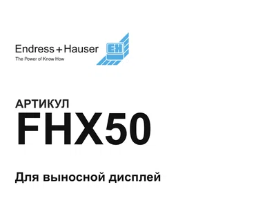 FHX50 Endress+Hauser