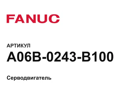 A06B0243B100 FANUC