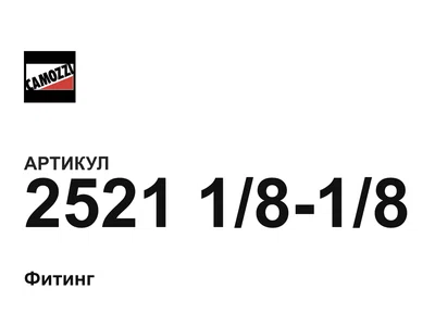 25211818 Camozzi