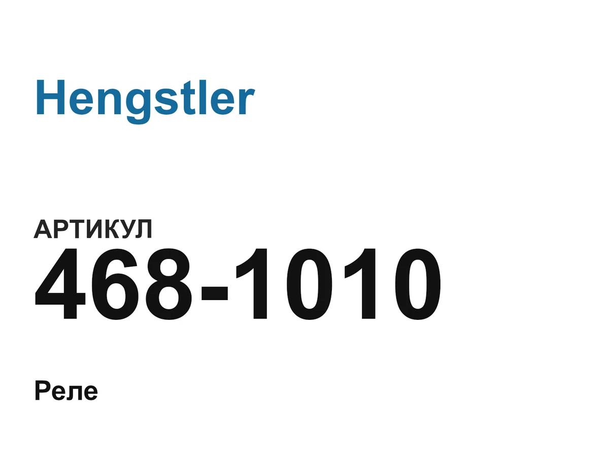 4681010 Hengstler