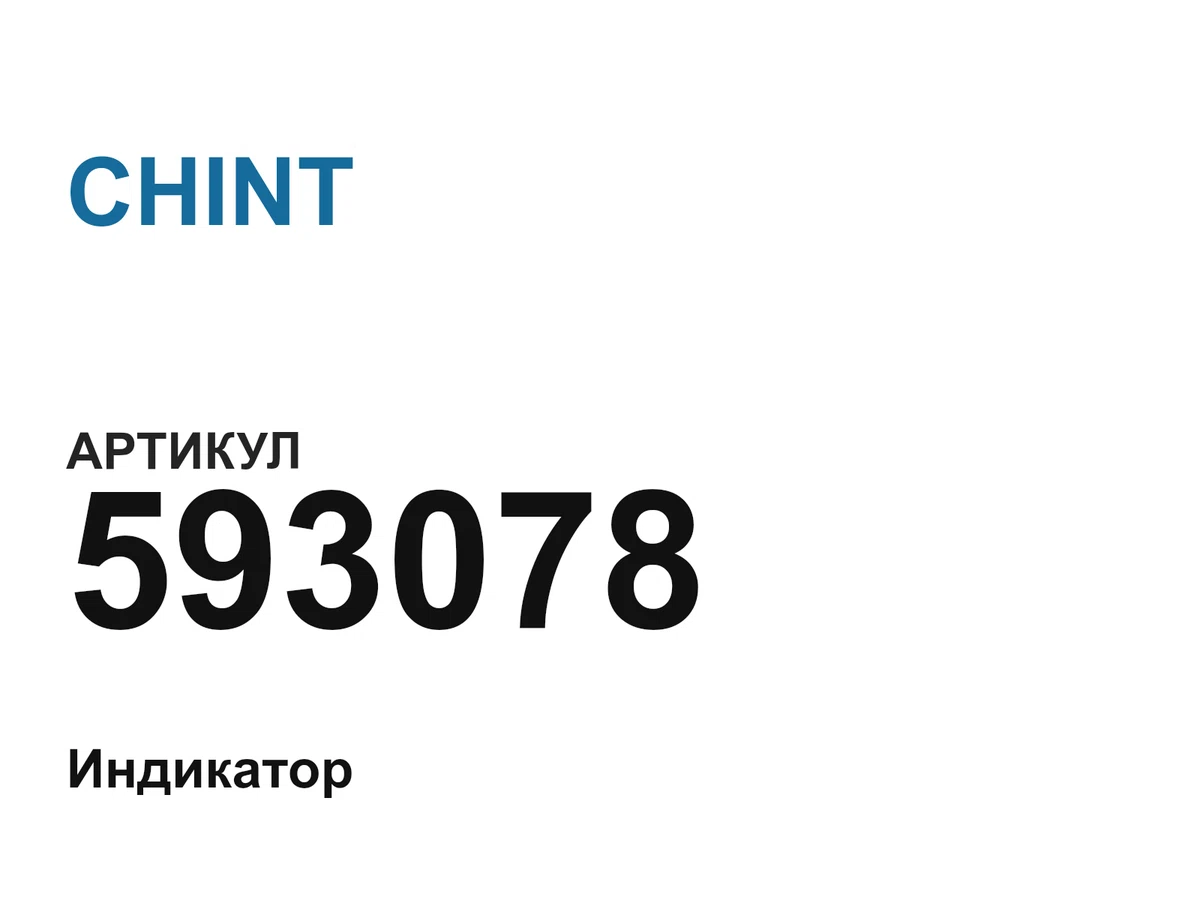 593078 CHINT