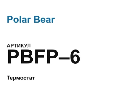 PBFP6 Polar Bear