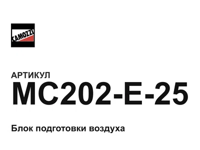 MC202E25 Camozzi