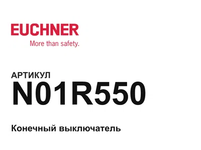 N01R550 Euchner