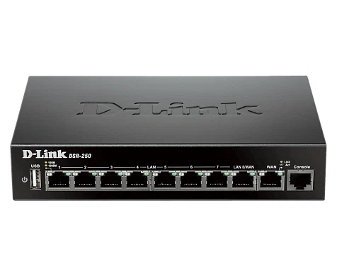 DSR-250 D-Link Маршрутизаторы
