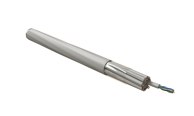 UUTP4x10W-C5E-S24-IN-LSZH/LSZH-GY Hyperline
