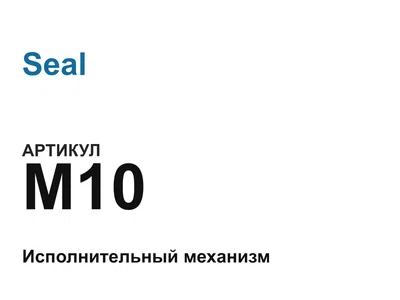 M10 Seal