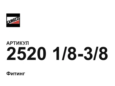 25201838 Camozzi