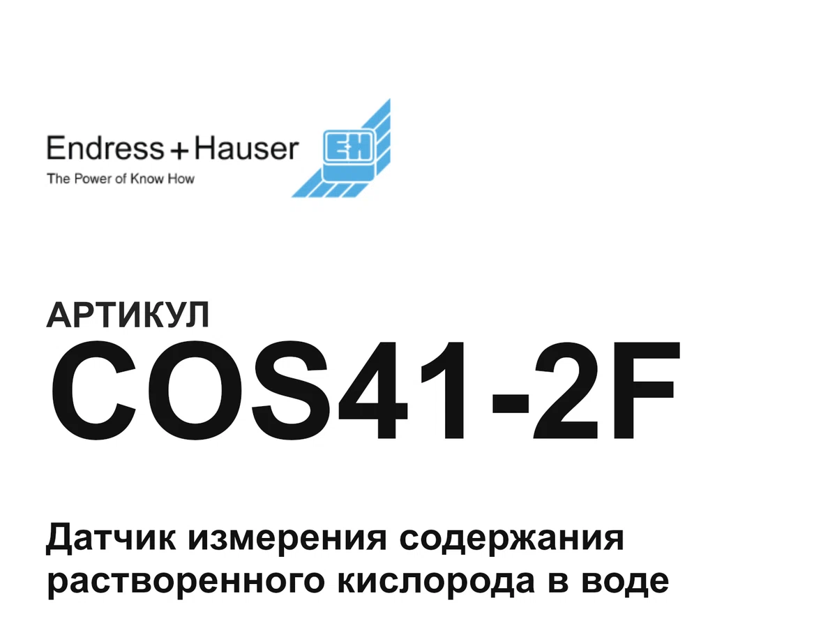 COS412F Endress+Hauser