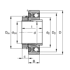 2205-K-2RS-TVH-C3 FAG