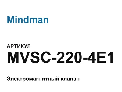 MVSC2204E1 Mindman