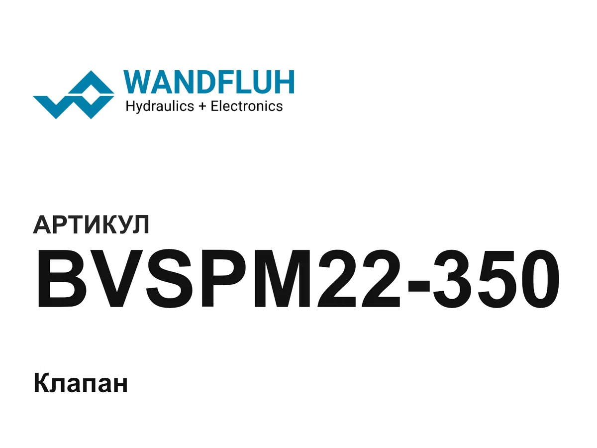 BVSPM22350 Wandfluh