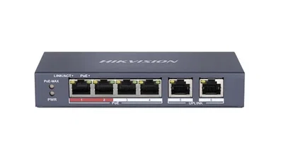 DS-3E0106P-E/M Hikvision Коммутаторы (свитчи)