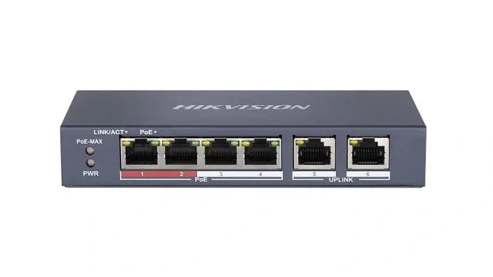 DS-3E0106P-E/M Hikvision Коммутаторы (свитчи)