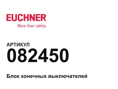 082450 Euchner