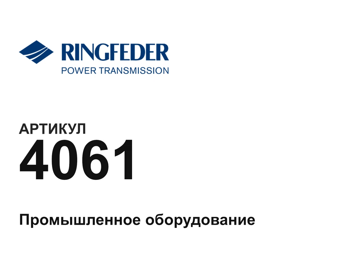 4061 RINGFEDER